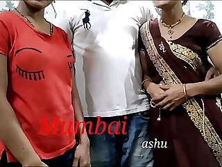 Mumbai penetrates Ashu and his sister-in-law together. Illusory Hindi Audio. Ten